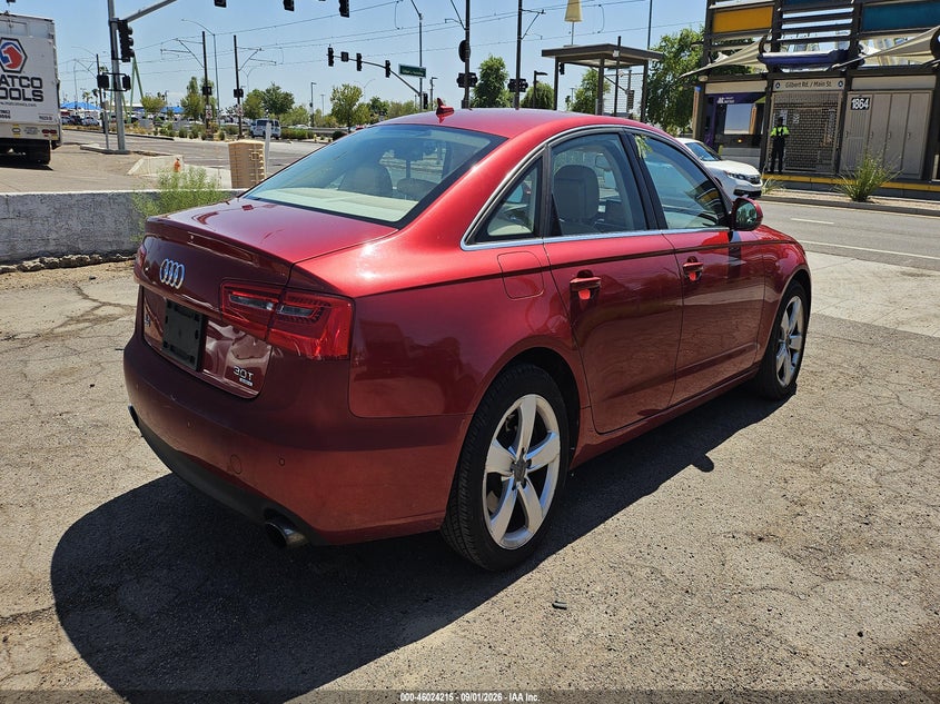 2012 AUDI A6 auction photo 4