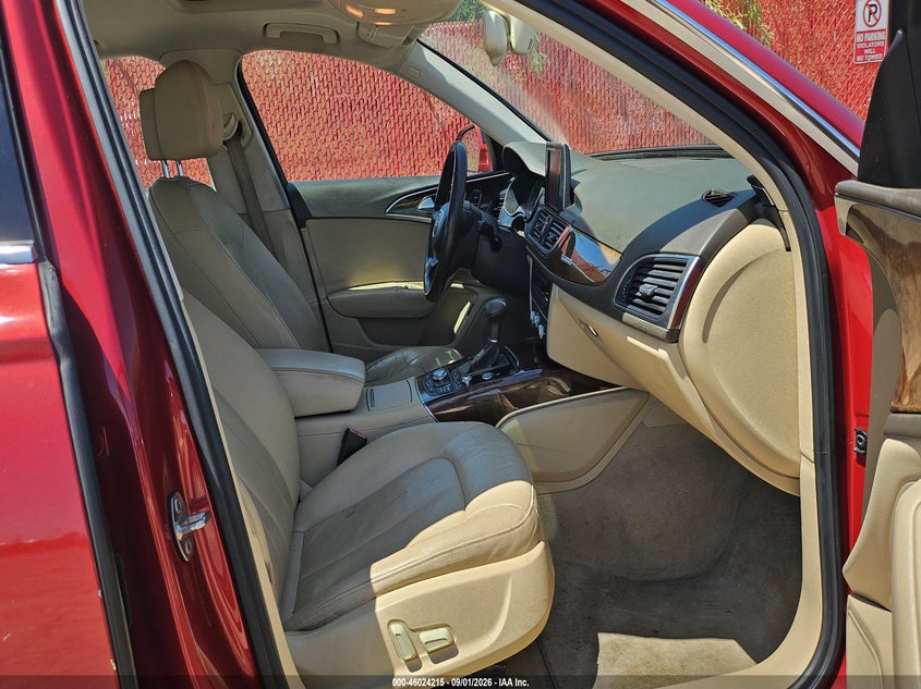 2012 AUDI A6 auction photo 5