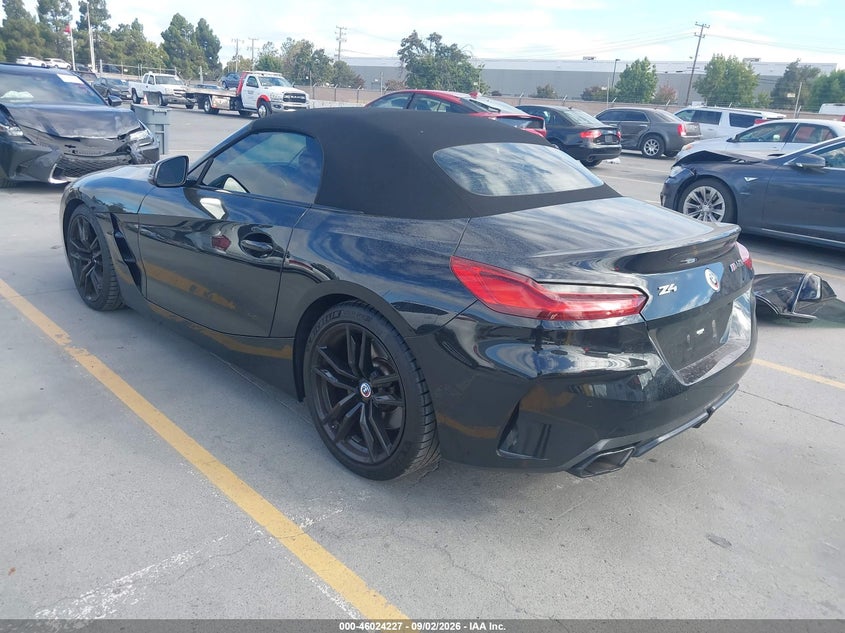 Vin: wbahf9c03nwx89442, lot: 46523618, bmw z4 m40i 20223