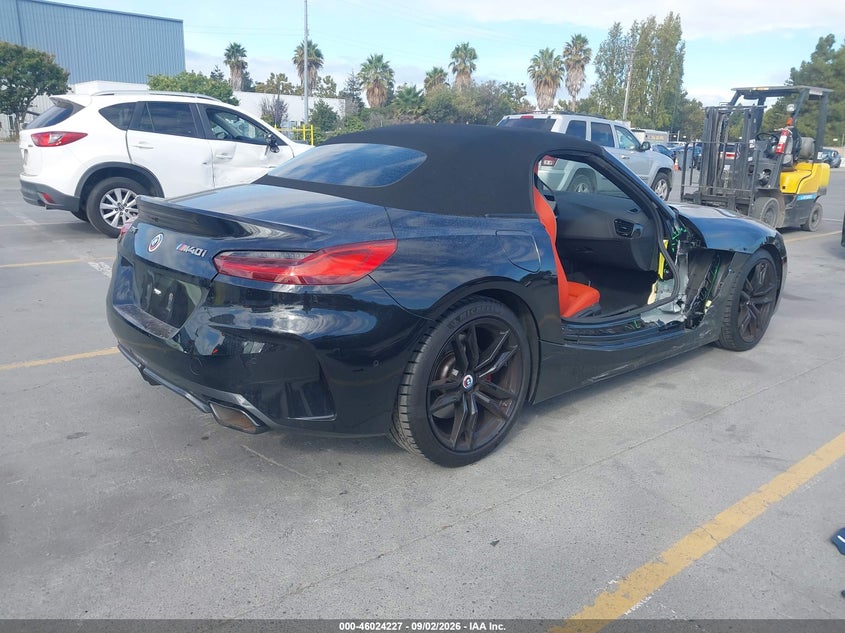 Vin: wbahf9c03nwx89442, lot: 46523618, bmw z4 m40i 20224