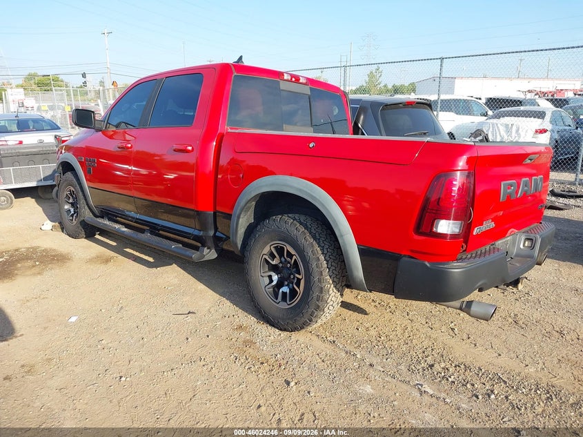 Vin: 1c6rr7yt6gs303083, lot: 46523637, ram 1500 rebel 20163