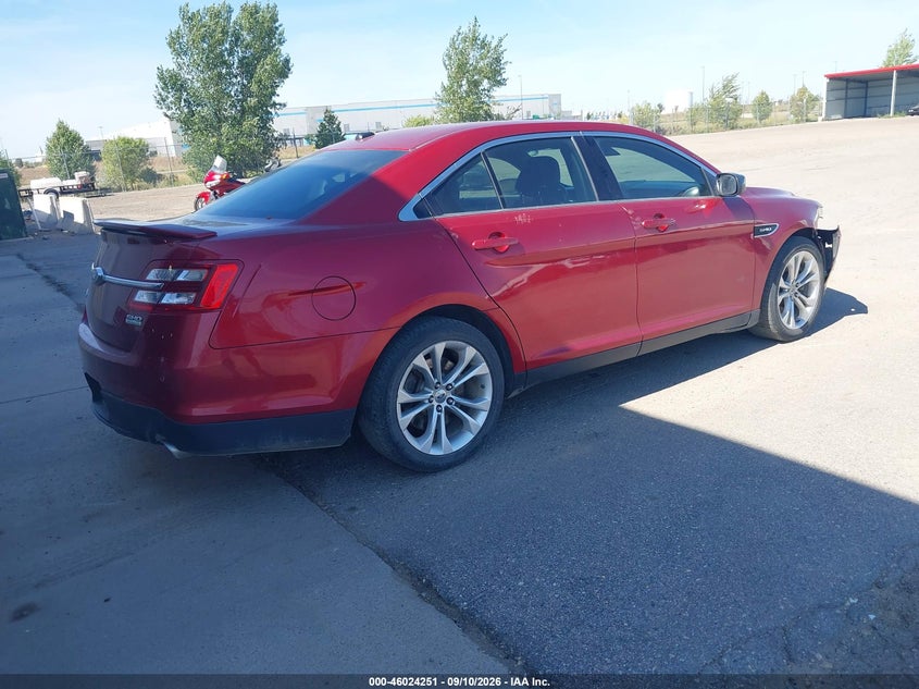 Vin: 1fahp2kt1dg101004, lot: 46523642, ford taurus sho 20134