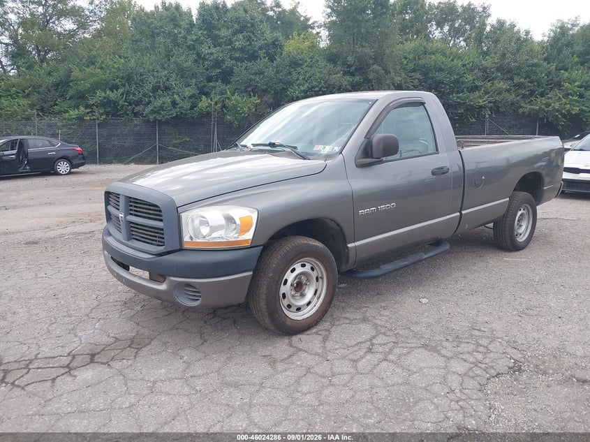 DODGE RAM 1500 2006 VIN 1D7HA16K46J177075