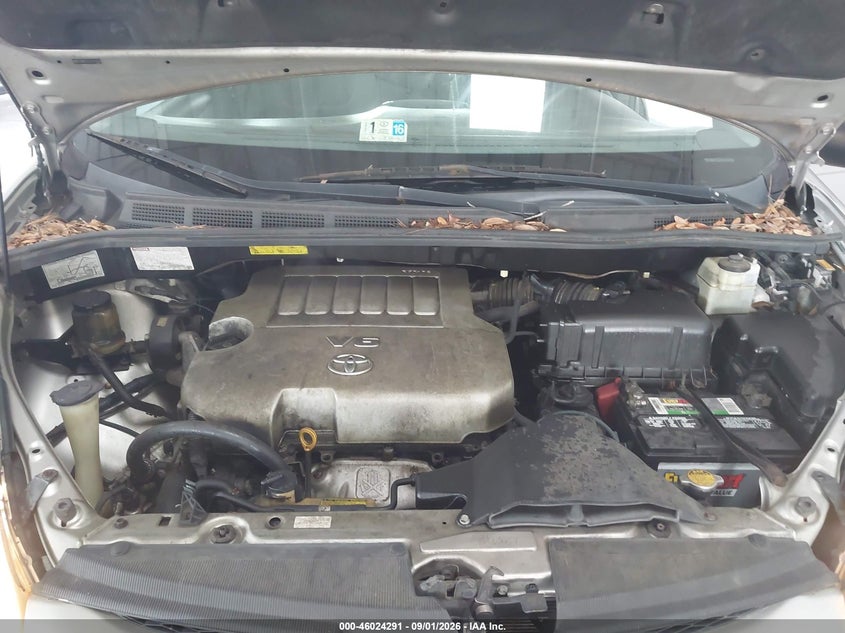 TOYOTA SIENNA 2007 VIN 5TDZK23C57S044005