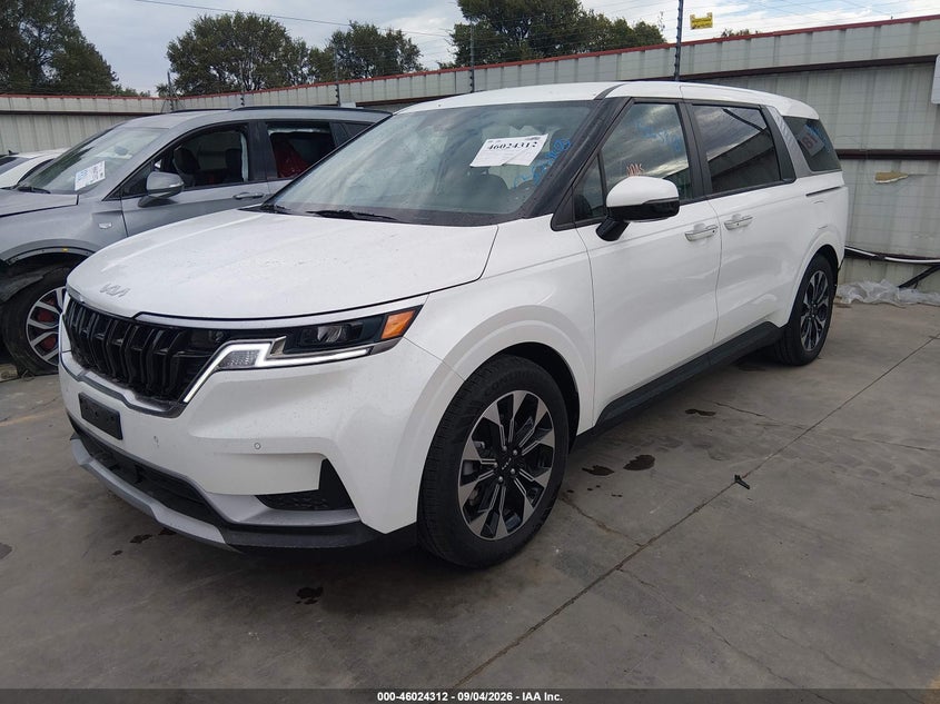 Vin: kndnc5h3xp6300743, lot: 46523703, kia carnival mpv ex 20232
