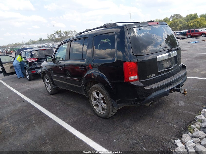 2013 HONDA PILOT auction photo 3