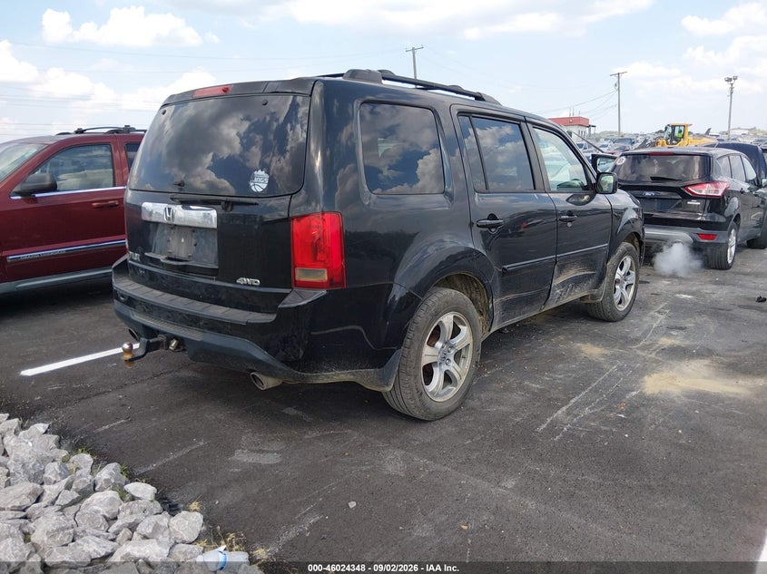 2013 HONDA PILOT auction photo 4