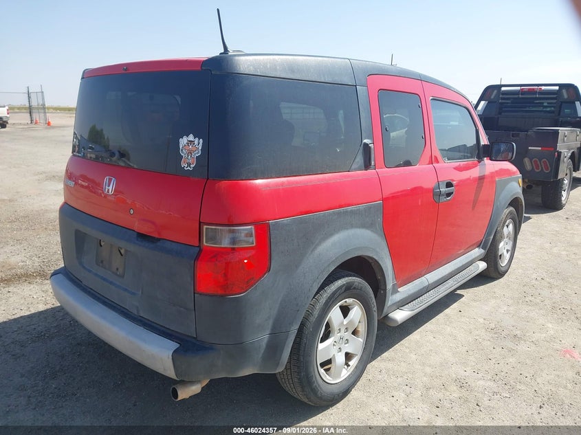 HONDA ELEMENT 2005 VIN 5J6YH28615L000718