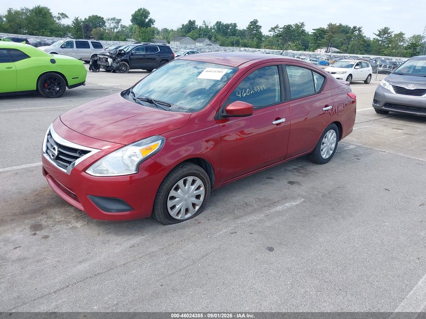2018 NISSAN VERSA auction photo 2