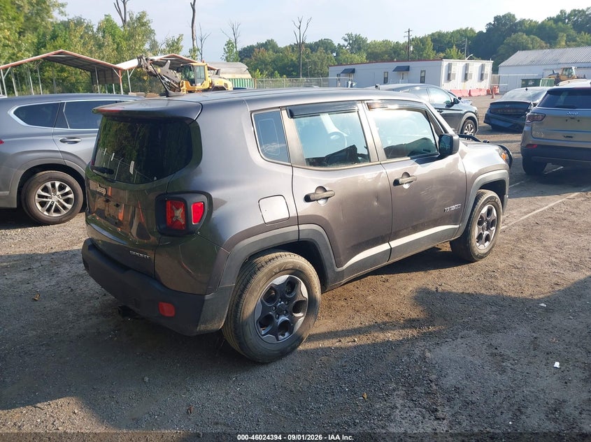 2016 JEEP RENEGADE auction photo 4