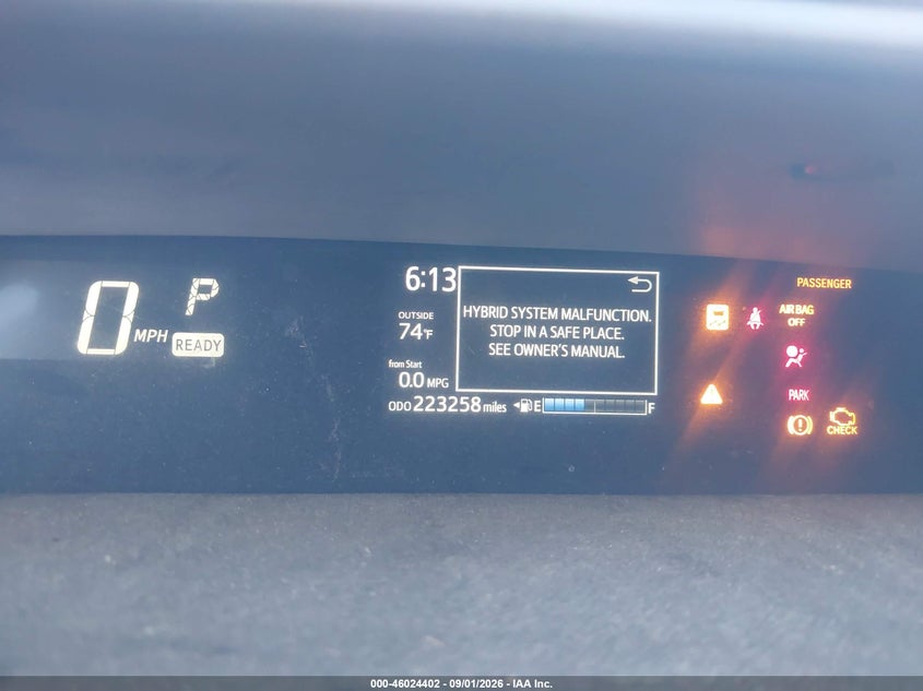 2018 TOYOTA PRIUS C auction photo 7