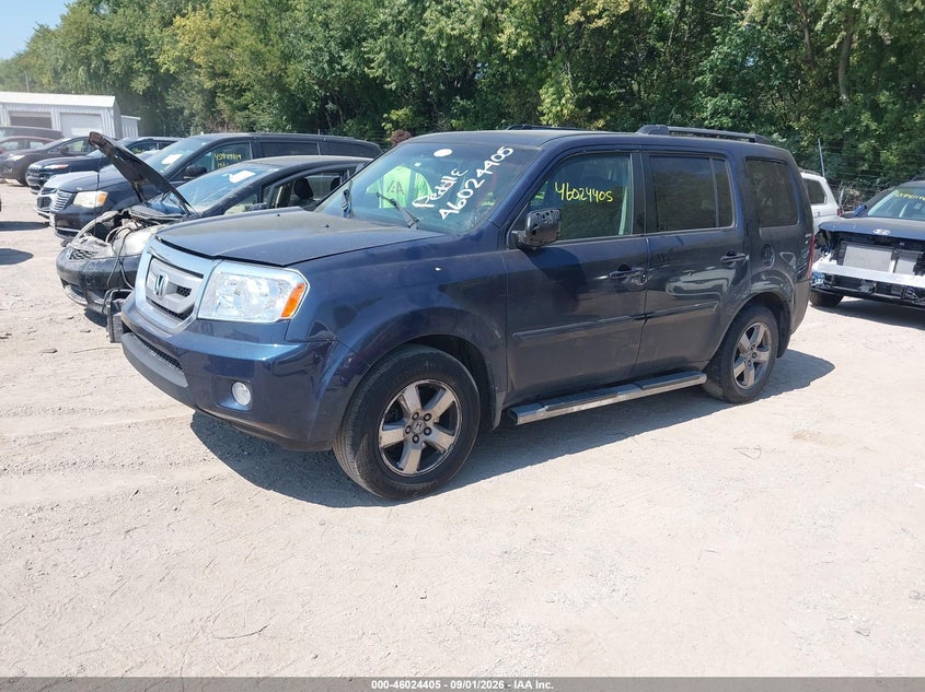 HONDA PILOT 2009 VIN 5FNYF48519B032365