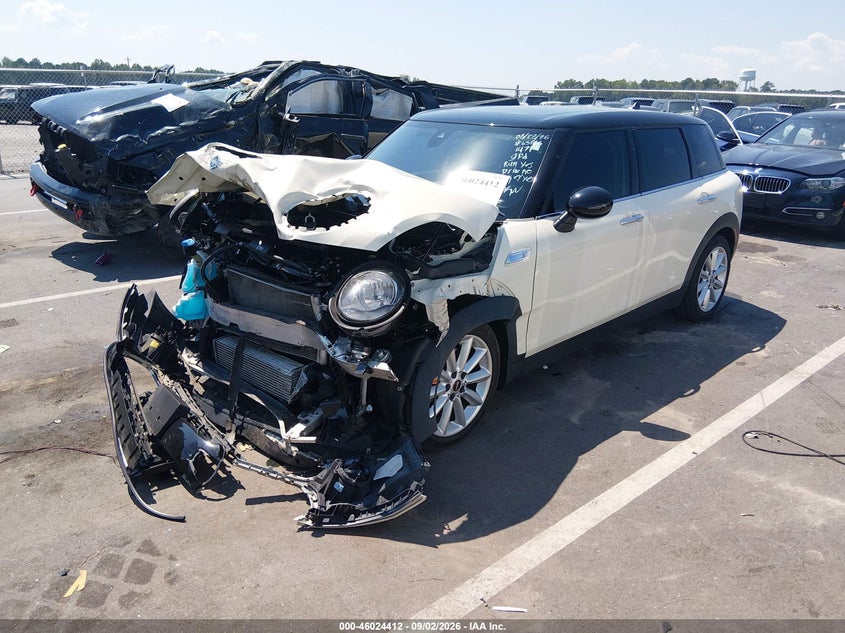 Vin: wmwln9c5xk2e51471, lot: 46523803, mini clubman cooper s 20192