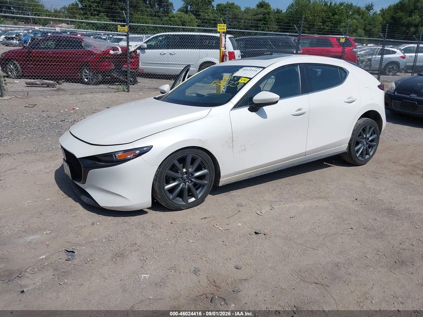 Vin: jm1bpall1n1502758, lot: 46523807, mazda mazda3 preferred 20222