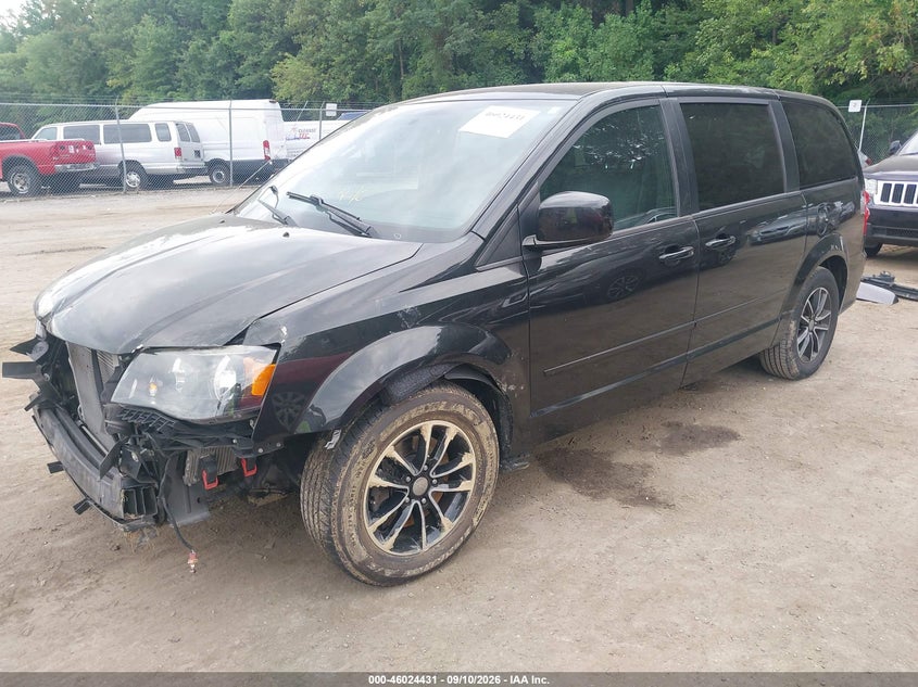 Vin: 2c4rdgcg6hr639899, lot: 46523822, dodge grand caravan sxt 20172