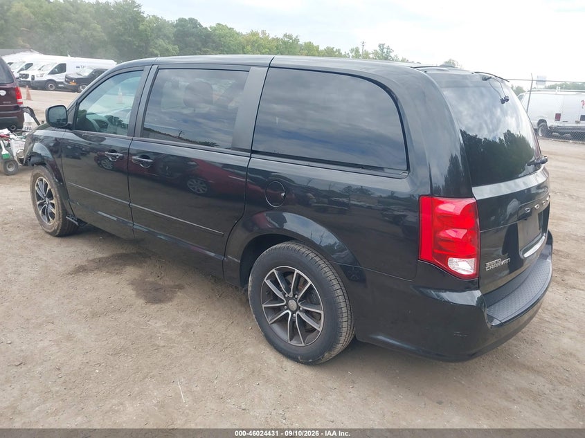 Vin: 2c4rdgcg6hr639899, lot: 46523822, dodge grand caravan sxt 20173