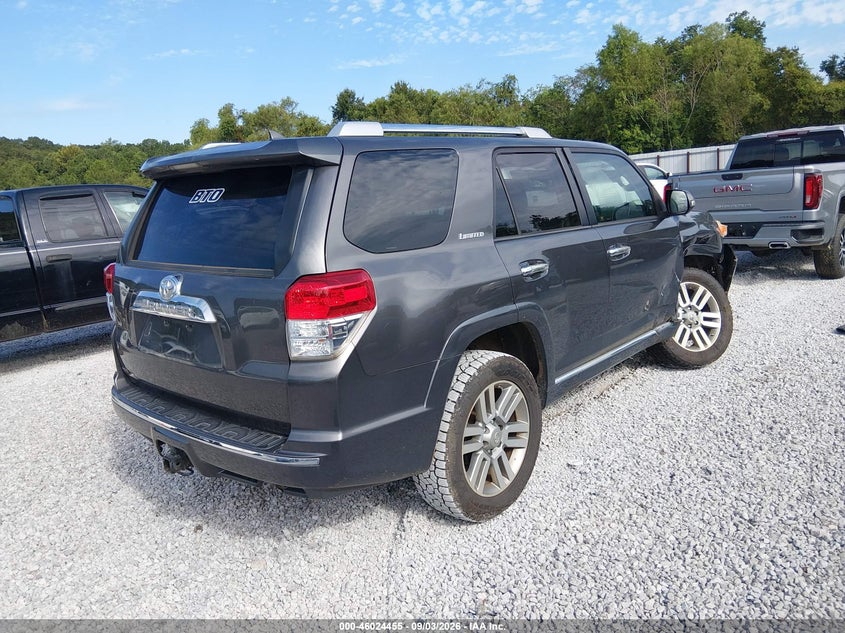 Vin: jtezu5jr0b5018392, lot: 46523846, toyota 4runner limited v6 20114