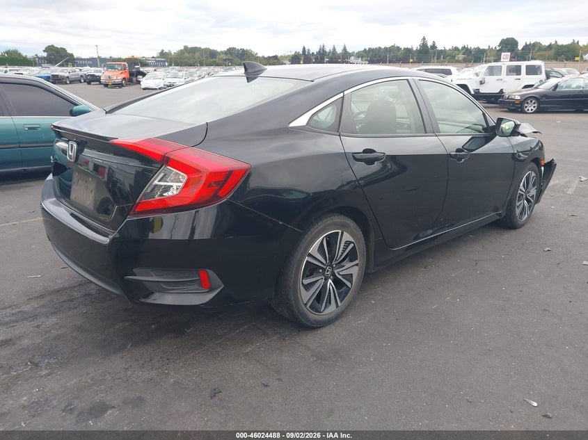 Vin: jhmfc1f31jx020256, lot: 46523879, honda civic ex-t 20184