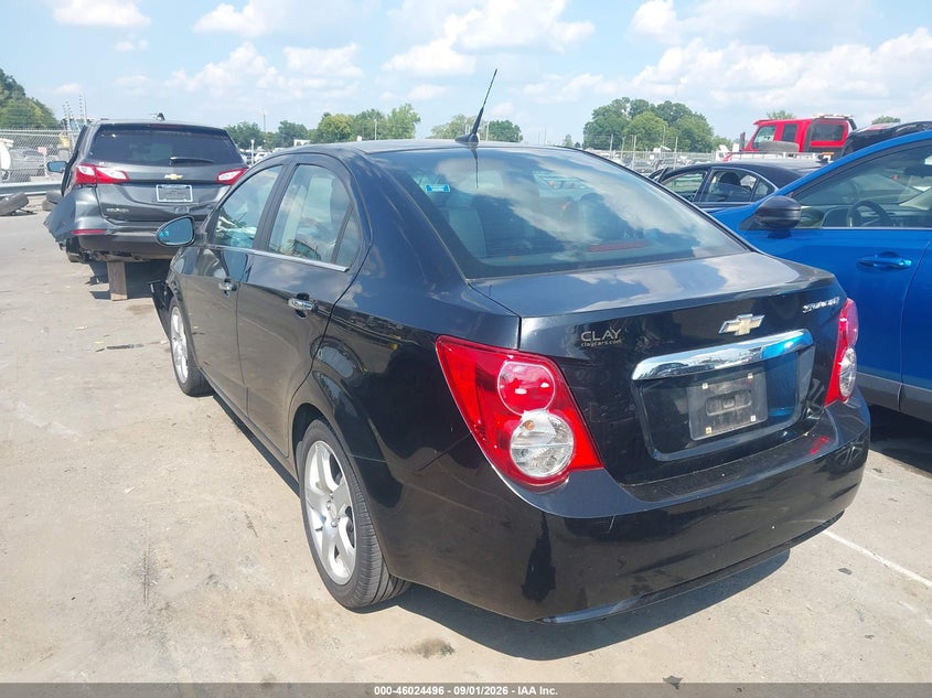CHEVROLET SONIC 2012 VIN 1G1JE5SH2C4149182