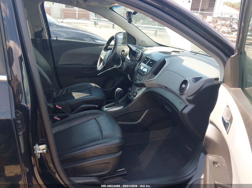CHEVROLET SONIC 2012 VIN 1G1JE5SH2C4149182