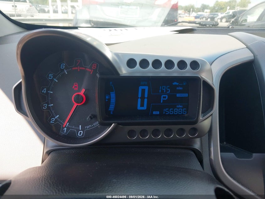 CHEVROLET SONIC 2012 VIN 1G1JE5SH2C4149182