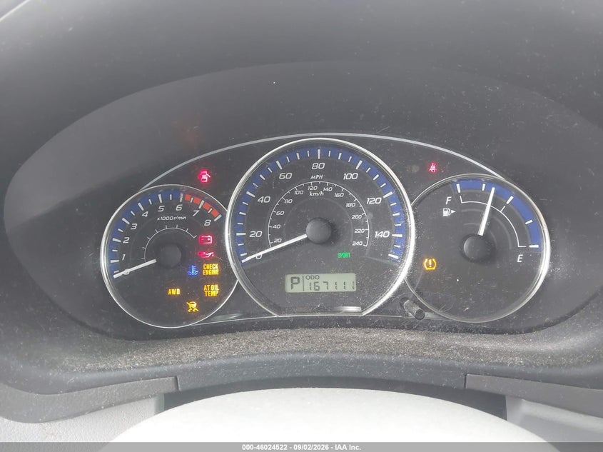 2010 SUBARU FORESTER auction photo 7