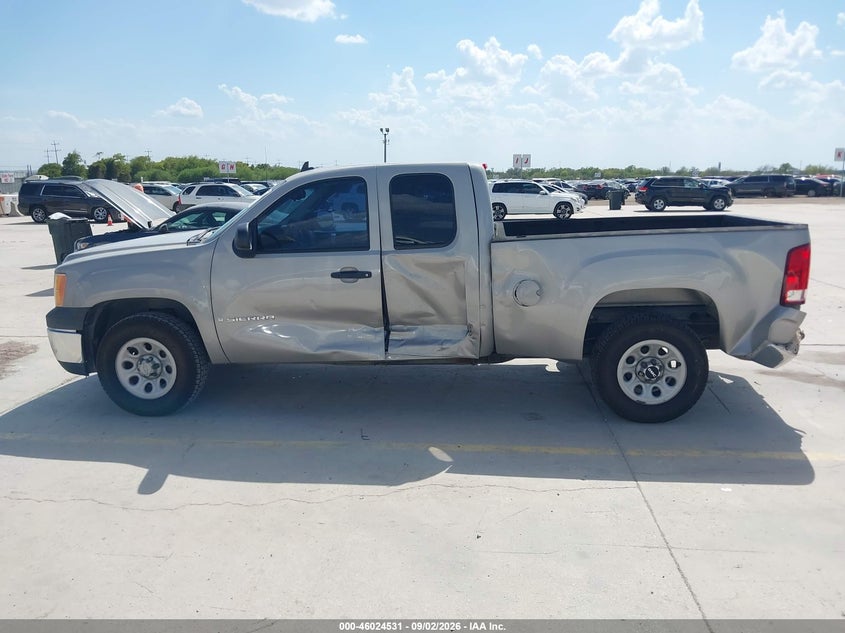 GMC SIERRA 1500 2008 VIN 1GTEC19X38Z313604