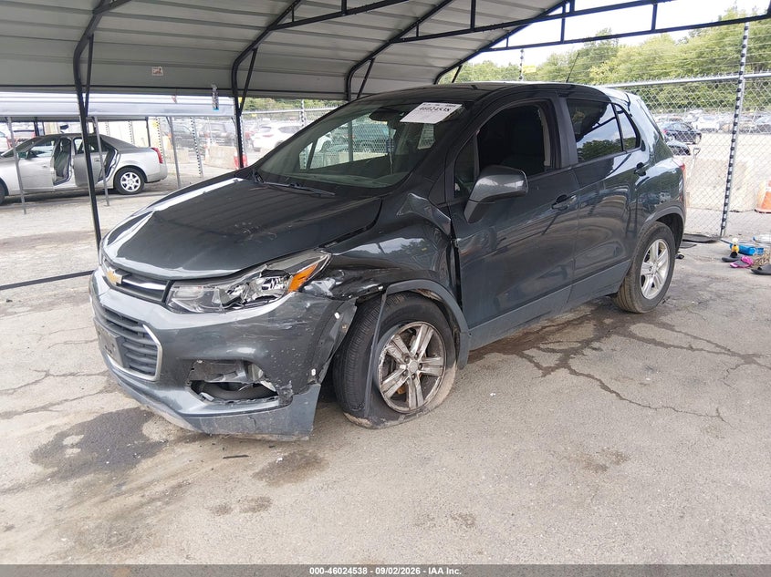 CHEVROLET TRAX 2019 VIN 3GNCJKSB8KL260907