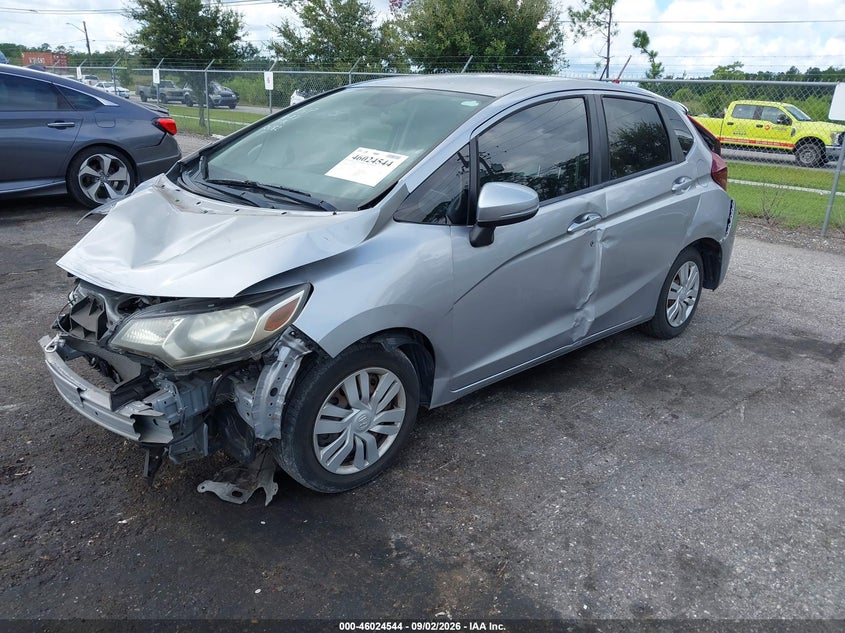 Vin: jhmgk5h53hs020182, lot: 46523935, honda fit lx 20172