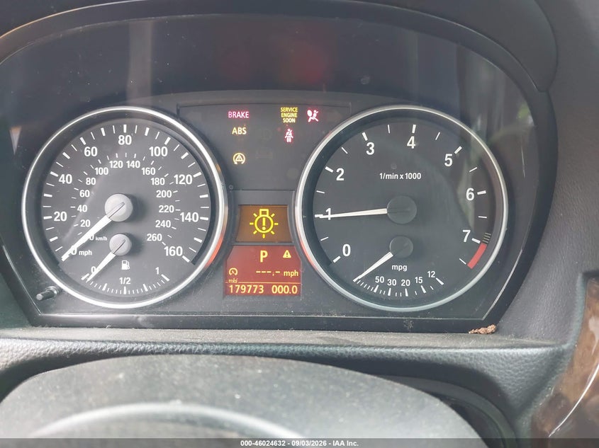 BMW 328I 2007 VIN WBAVA33517KX73244