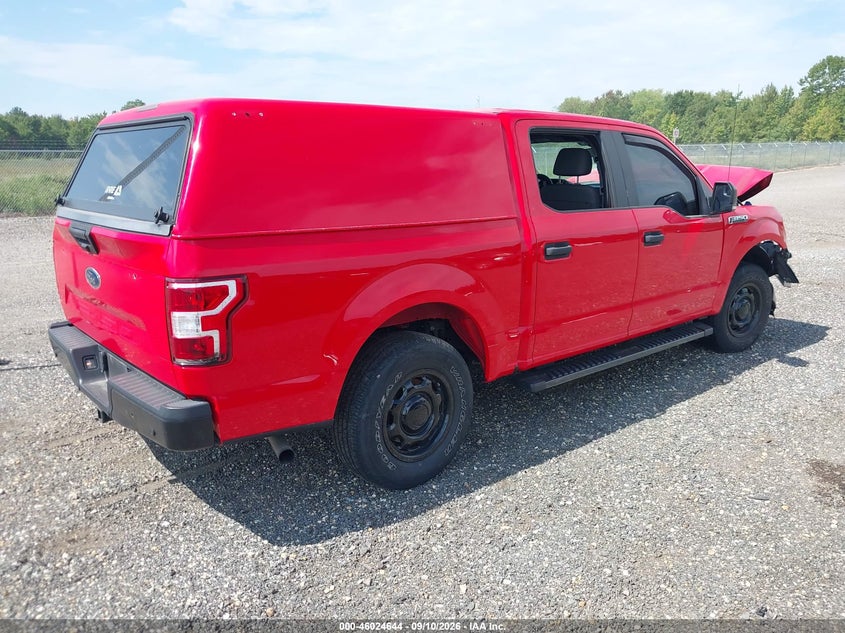 Vin: 1ftew1eb8jke97566, lot: 46524035, ford f-150 xl 20184