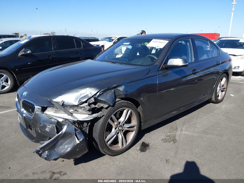 2014 BMW 3ER SEDAN 3.0L I-6 DI, DOHC, VVT, TURBO, PREMIUM , 300HP