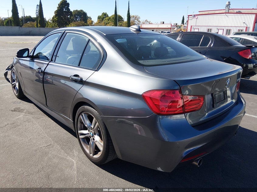 2014 BMW 3ER SEDAN 3.0L I-6 DI, DOHC, VVT, TURBO, PREMIUM , 300HP