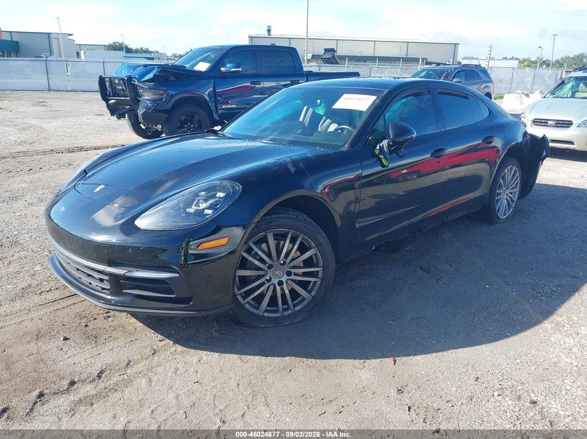 2017 Porsche Panamera 4, Правый бок, IAAI, VIN WP0AA2A74HL100721 — фото 2