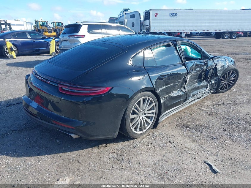 Vin: wp0aa2a74hl100721, lot: 46524068, porsche panamera 4 20174