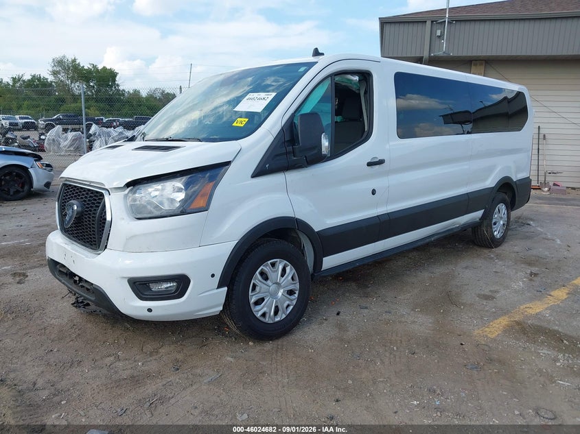Vin: 1fbax2yg5ska07325, lot: 46524073, ford transit-350 passenger van xlt 20252