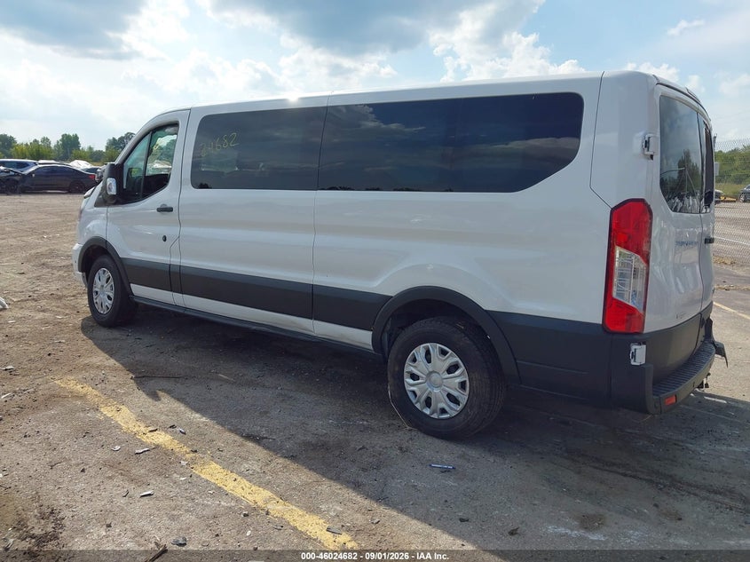Vin: 1fbax2yg5ska07325, lot: 46524073, ford transit-350 passenger van xlt 20253