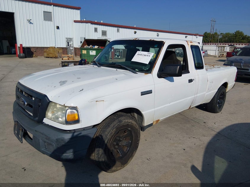 2007 FORD RANGER PICKUP 3.0L V-6 REGULAR , 148HP