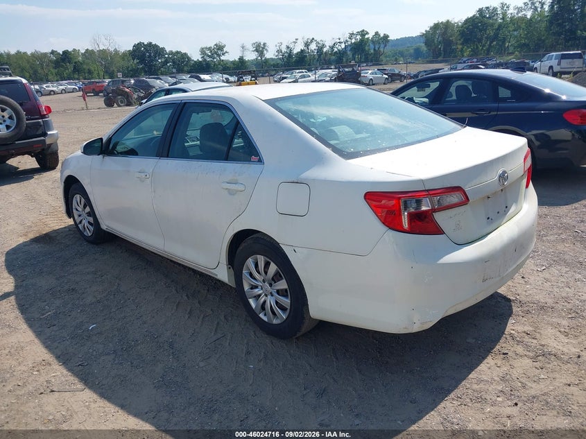 2012 TOYOTA CAMRY auction photo 3