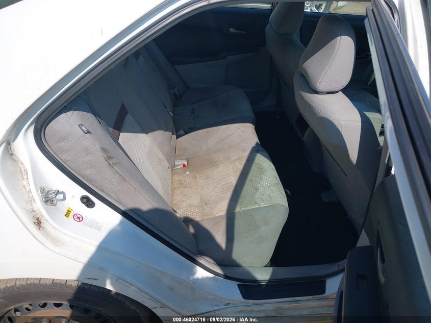 2012 TOYOTA CAMRY auction photo 8