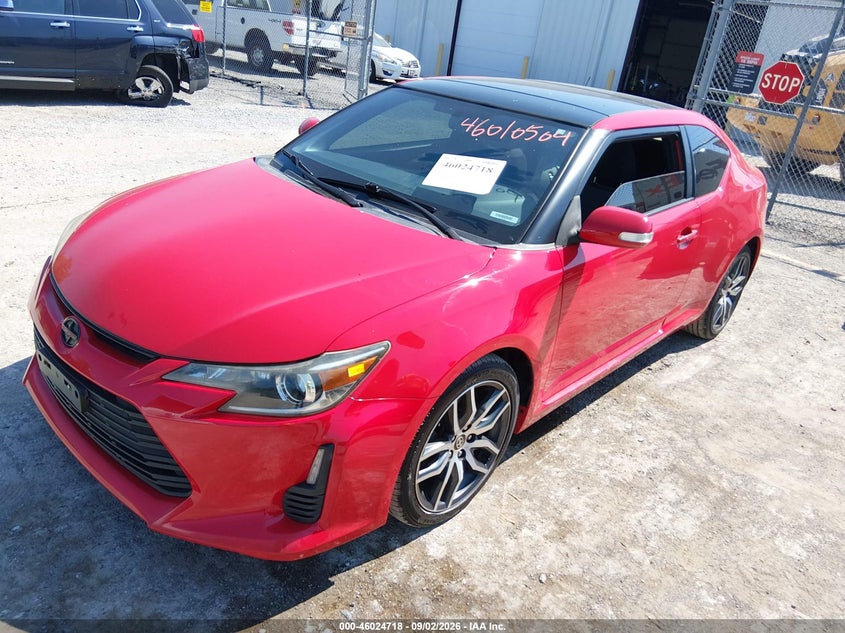 2016 SCION TC COUPE 2.5L I-4 DOHC, VVT, REGULAR , 179HP