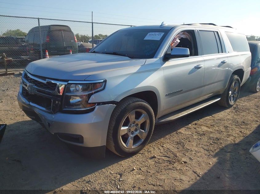 Vin: 1gnskhkc0gr102078, lot: 46524136, chevrolet suburban lt 20162