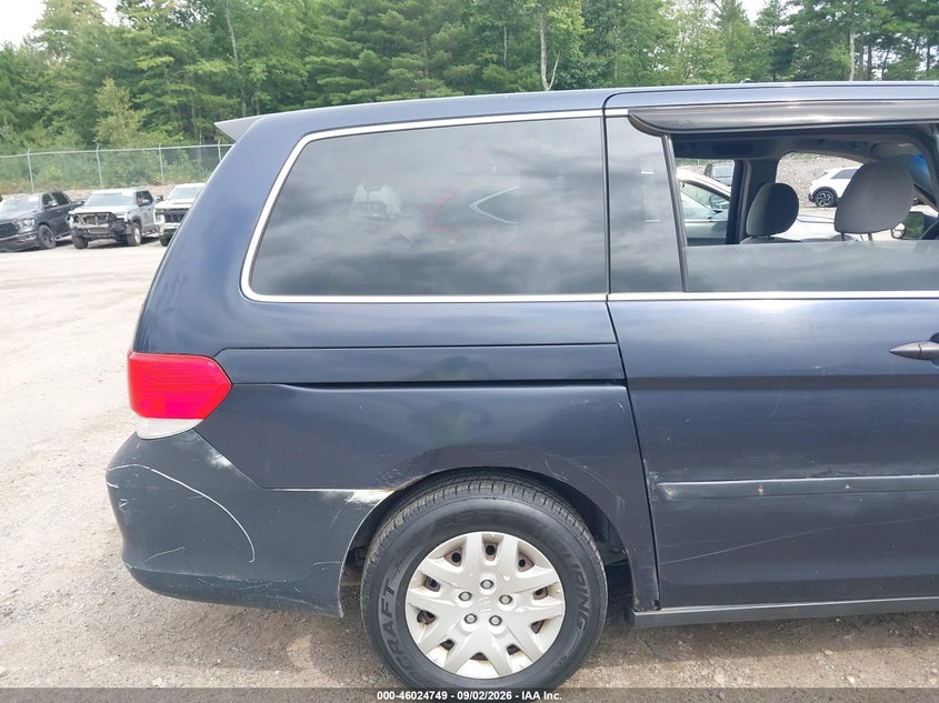 2008 HONDA ODYSSEY VAN 3.5L V-6 VVT, REGULAR , 244HP