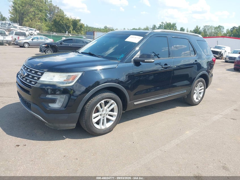 Vin: 1fm5k7dh9ggc57003, lot: 46524162, ford explorer xlt 20162
