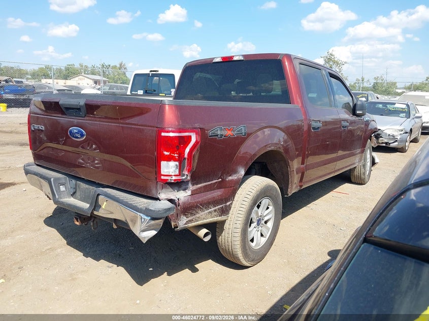 FORD F-150 2017 VIN 1FTEW1EF2HFA67683