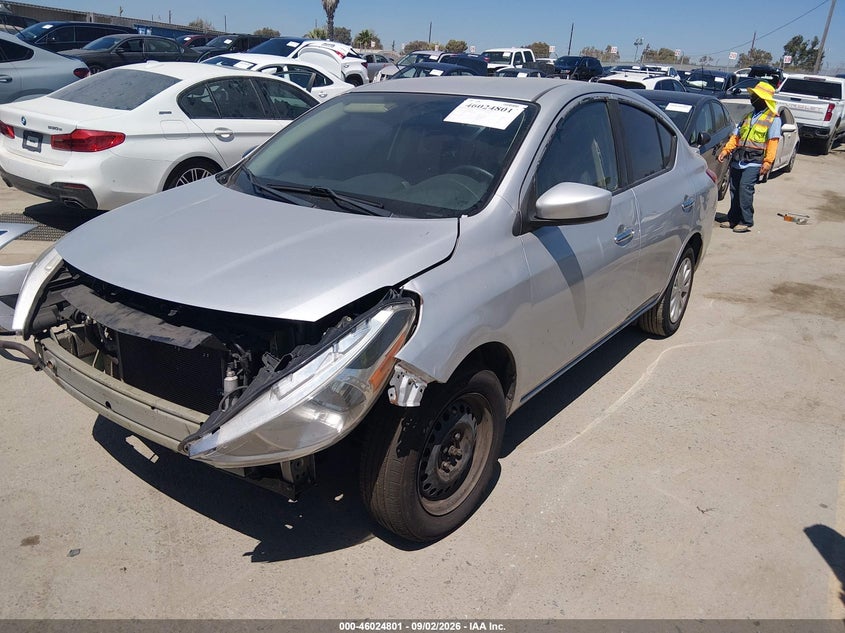 Vin: 3n1cn7ap4kl866120, lot: 46524192, nissan versa 1.6 sv 20192