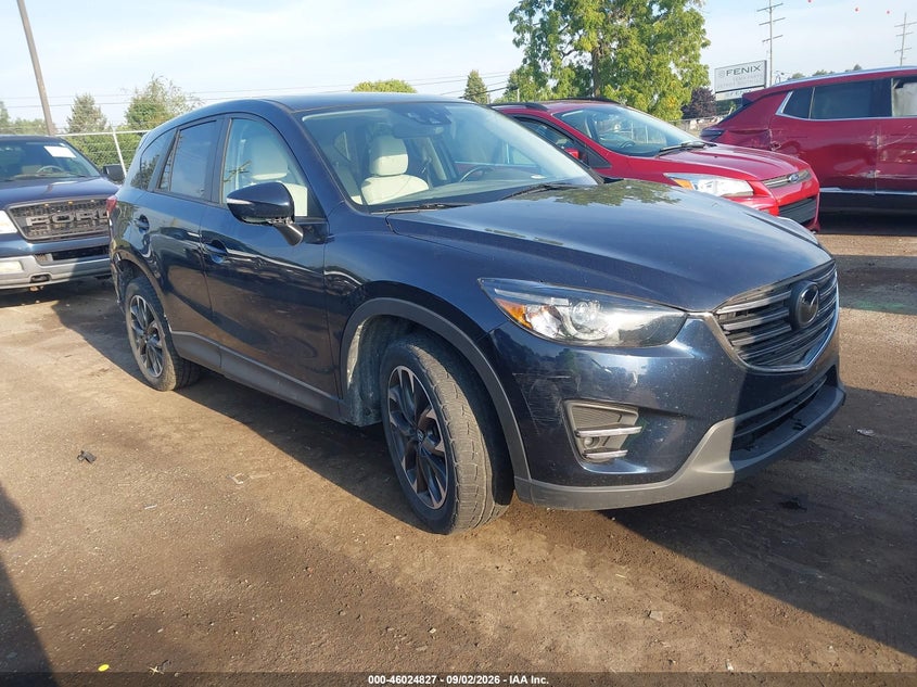 Vin: jm3ke4dy6g0612917, lot: 46524218, mazda cx-5 grand touring 2016 img_1