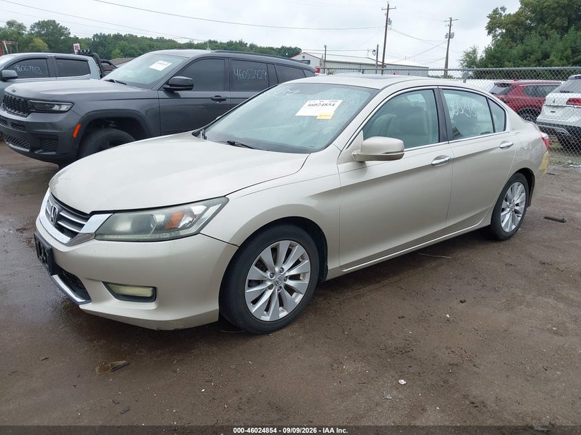 2014 Honda Accord, Storm Damage, IAAI, VIN 1HGCR2F85EA147977 — photo 2