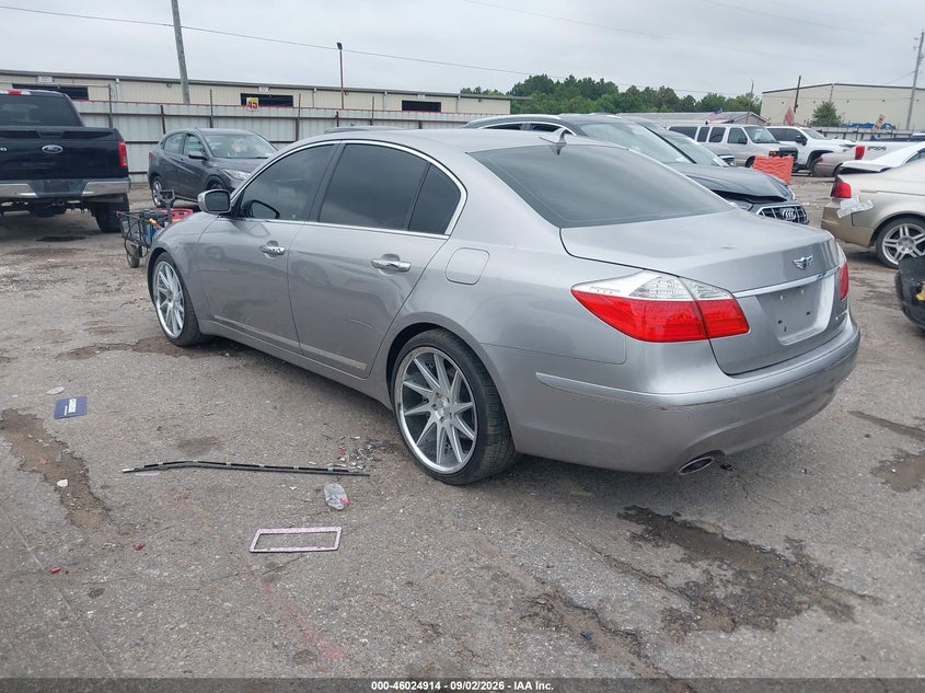 Vin: kmhgc4df3au107058, lot: 46524305, hyundai genesis 4.6 20103