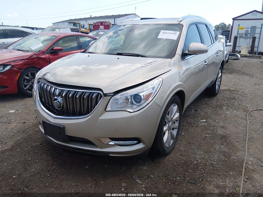 Vin: 5gakvckd1ej372669, lot: 46524311, buick enclave premium 20142